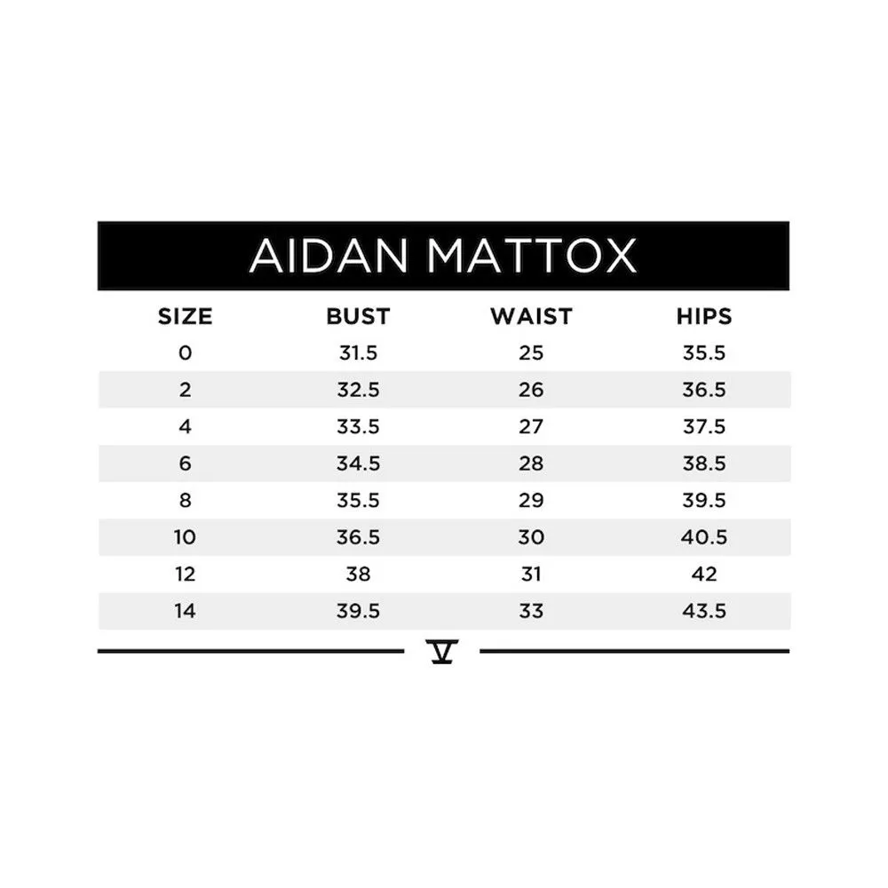 Aidan Mattox Mermaid Gown