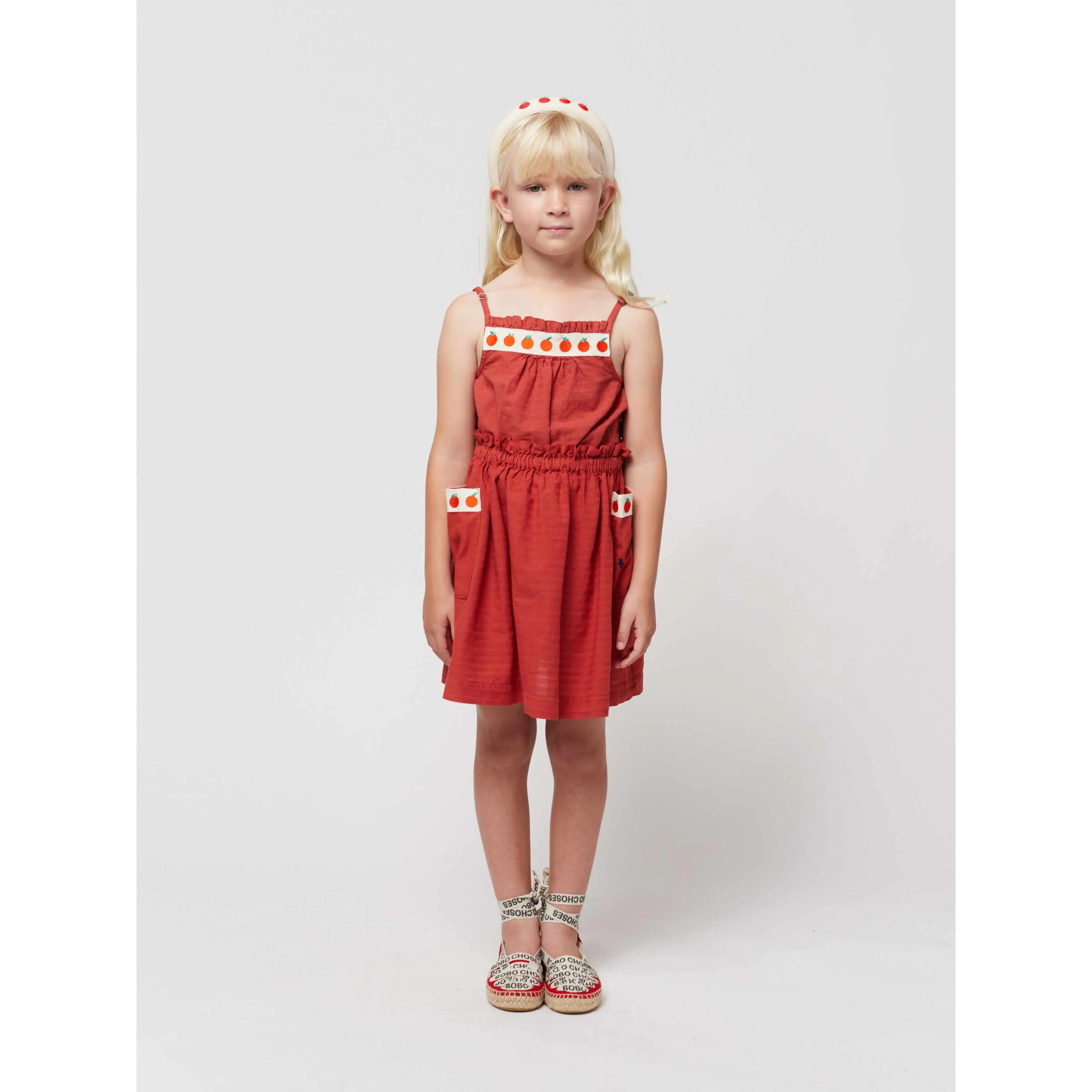 Bobo Choses - Tomato woven top