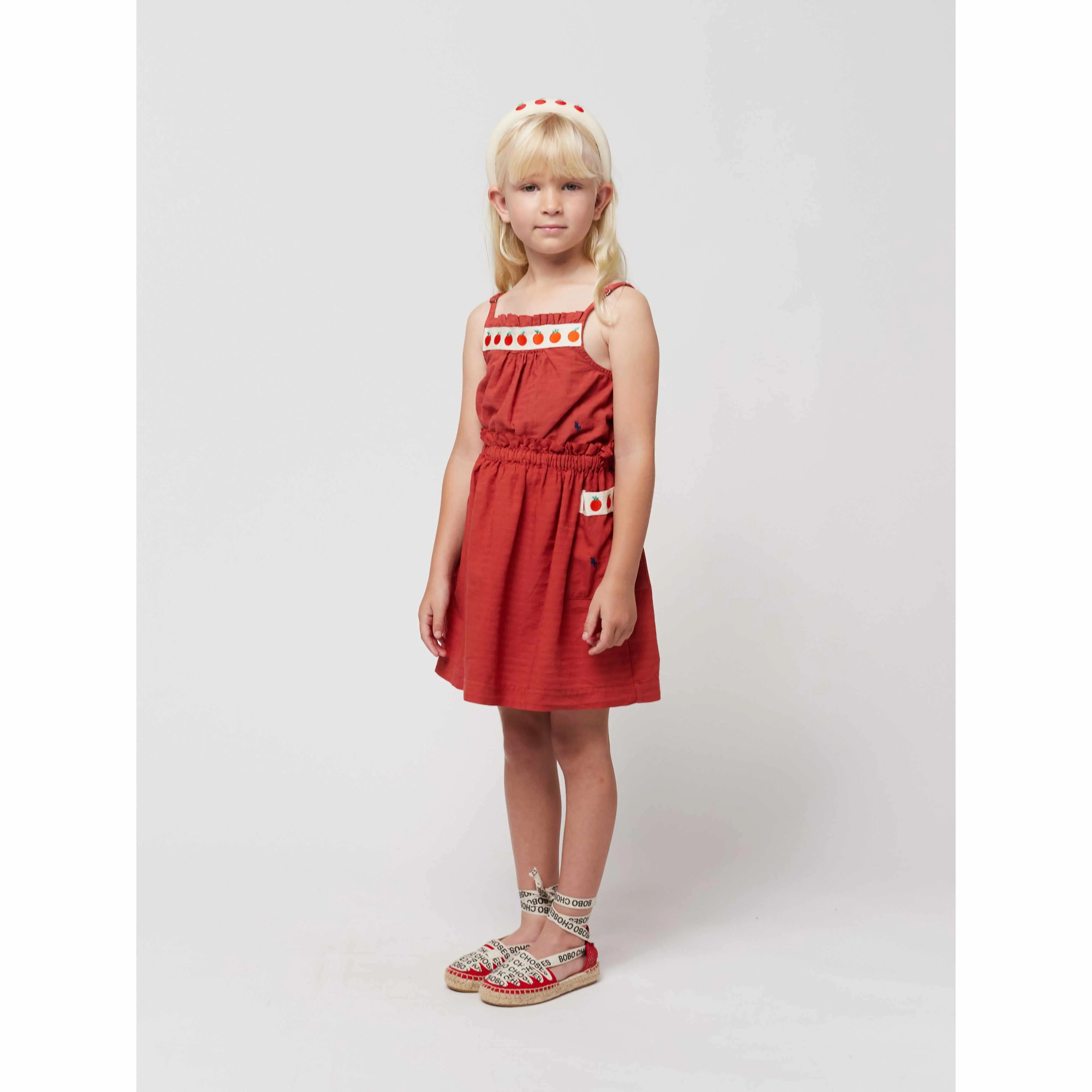 Bobo Choses - Tomato woven top