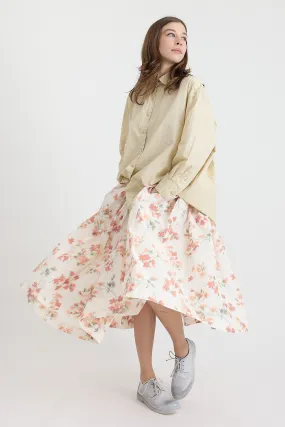 Casey Casey - Double Rideau Skirt - Ikat