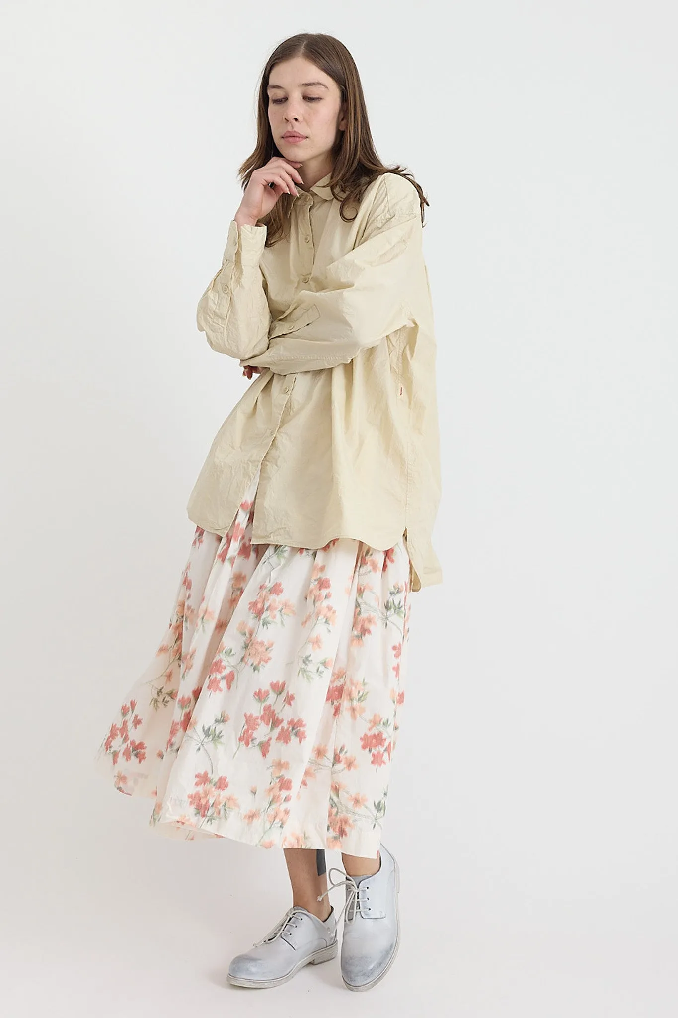 Casey Casey - Double Rideau Skirt - Ikat