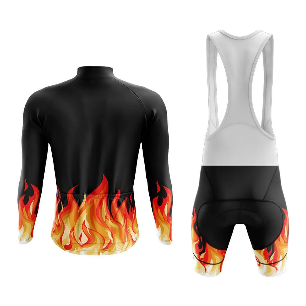 Elemental Fire (Black) Aero Cycling Kit