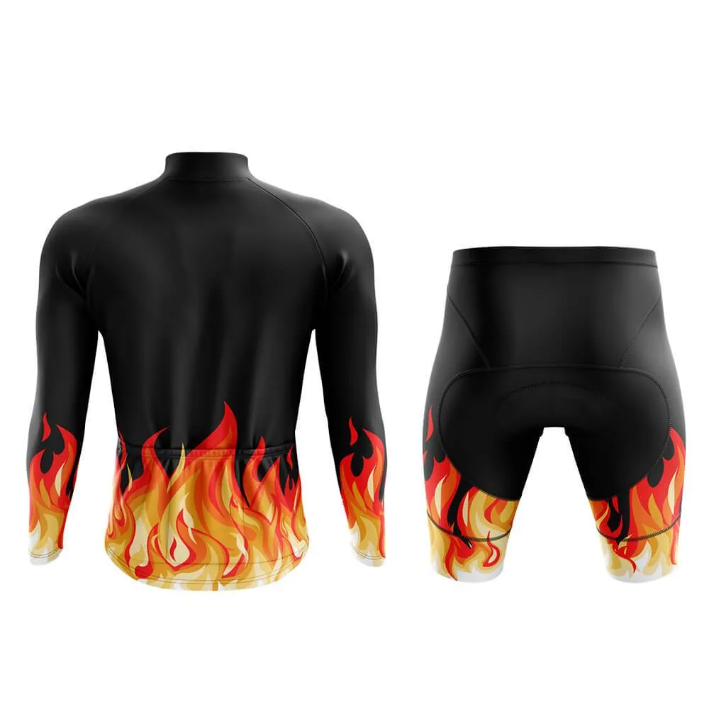 Elemental Fire (Black) Aero Cycling Kit