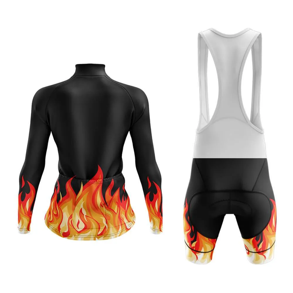 Elemental Fire (Black) Aero Cycling Kit