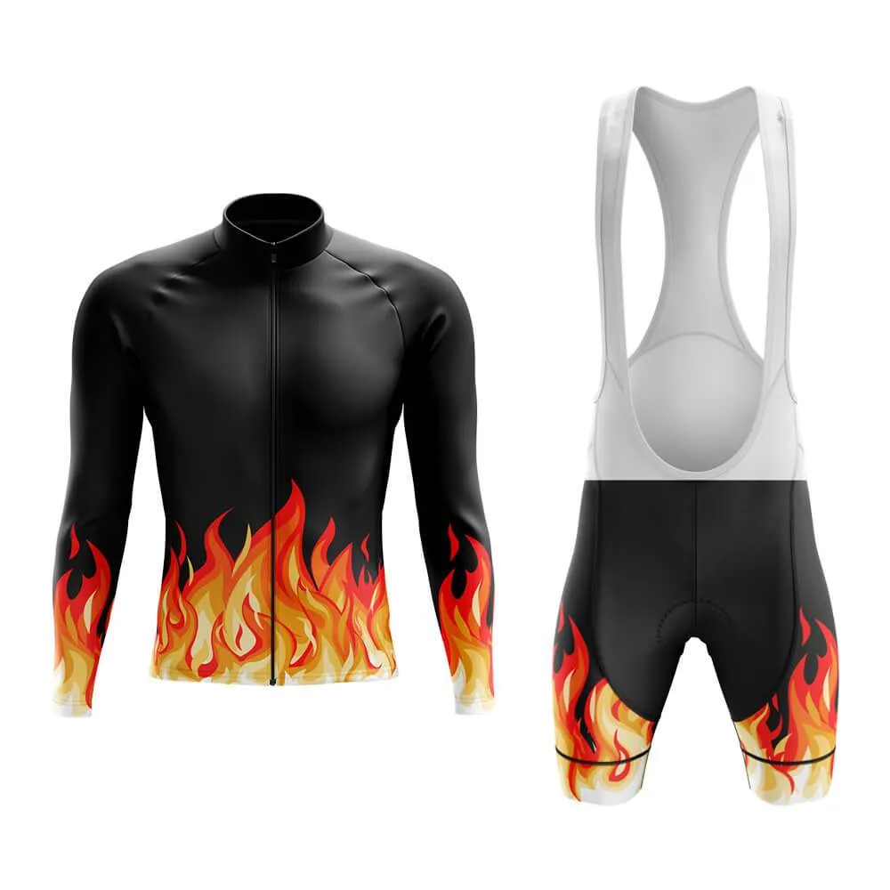 Elemental Fire (Black) Aero Cycling Kit