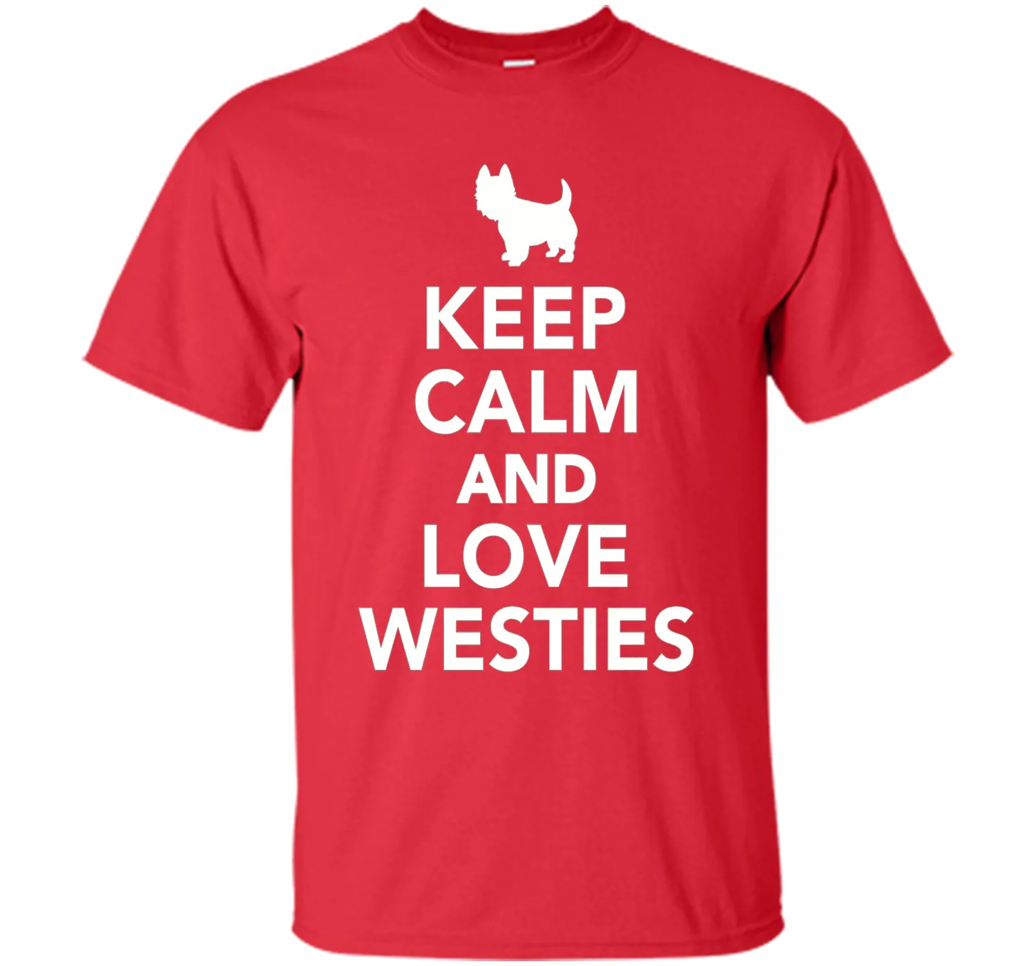 Keep calm and love Westies T-Shirt