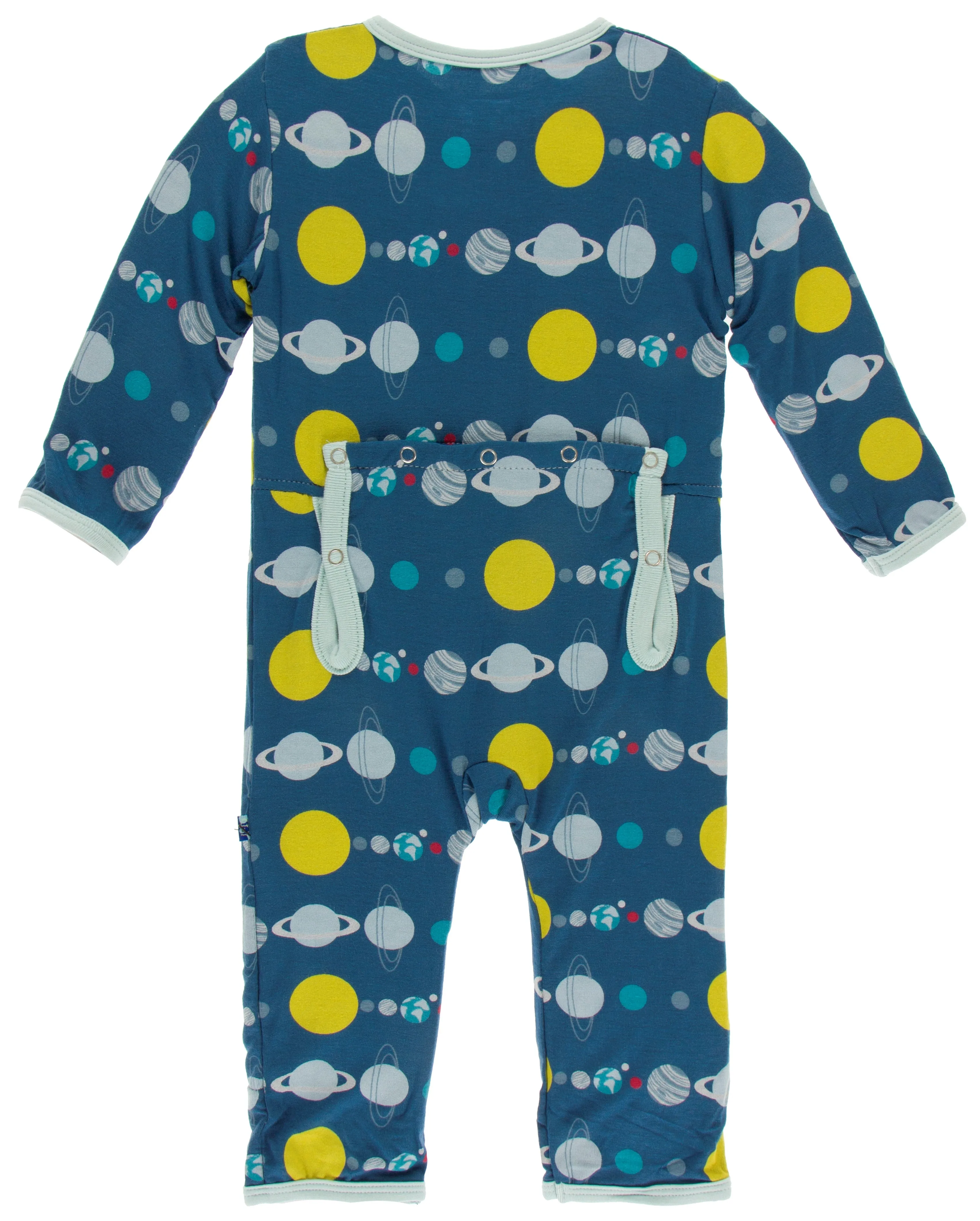 KicKee Pants Twilight Planets Coverall with Zipper