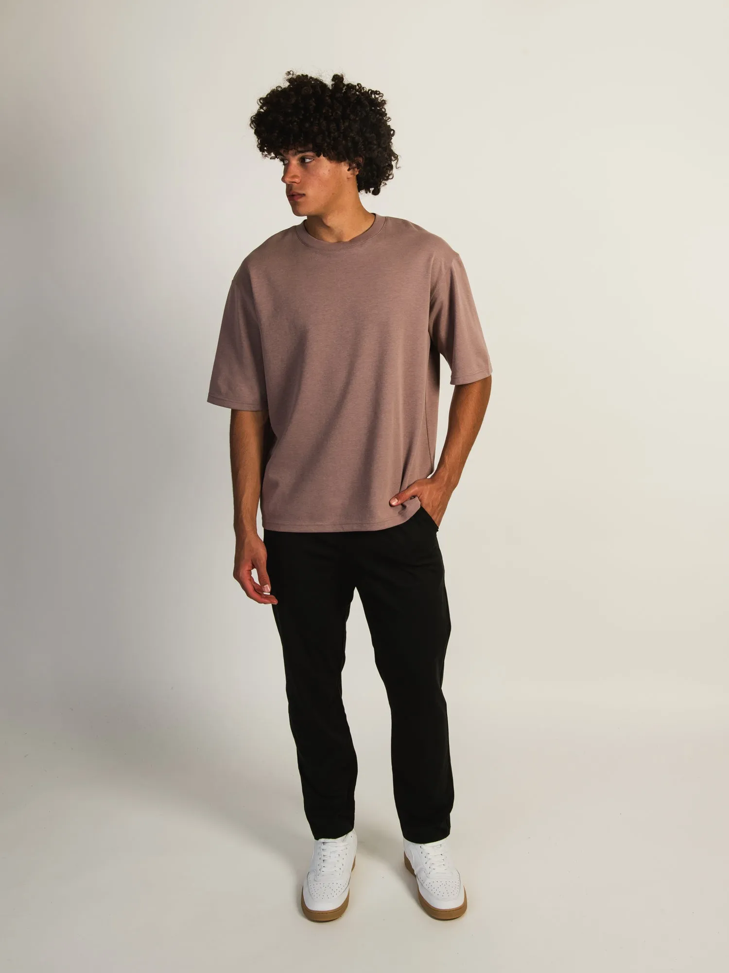 KOLBY STRETCH PULL ON PANT - BLACK