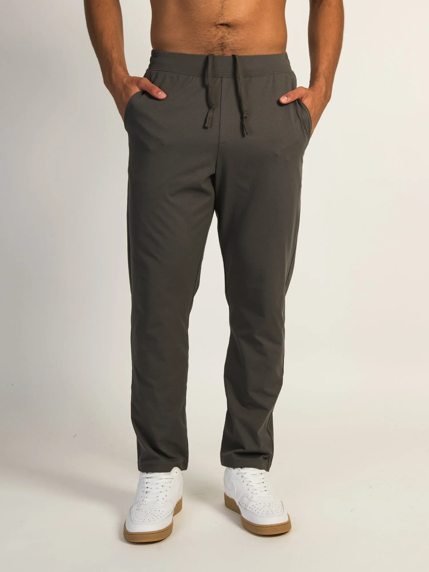 KOLBY STRETCH PULL ON PANT - CHARCOAL