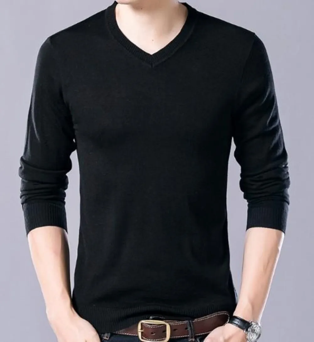 Mens V-Neck Sweater