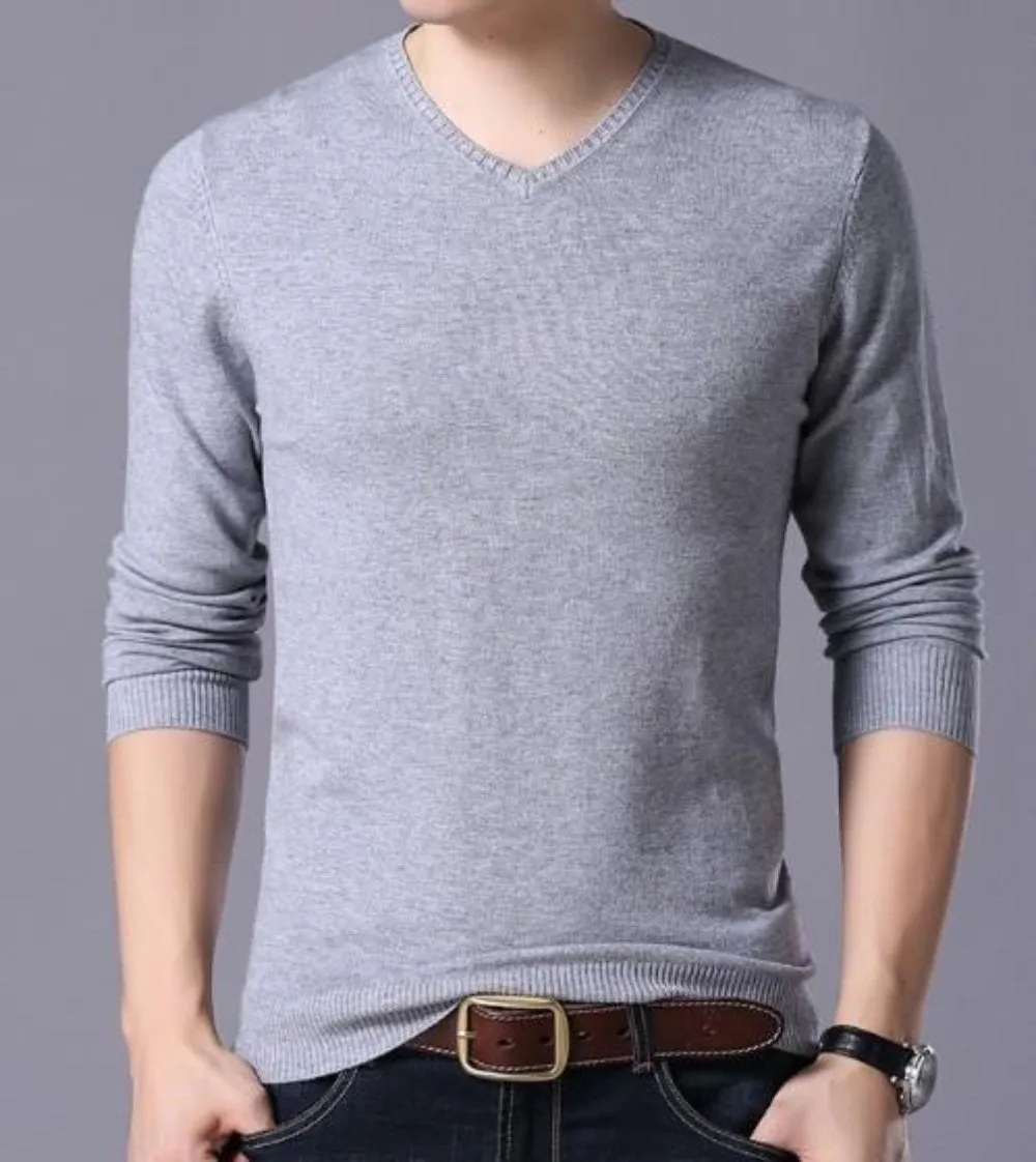 Mens V-Neck Sweater
