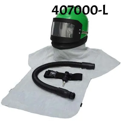 Nova 2000 Sandblasting Helmet with Air Flow Control made by RPB in the USA