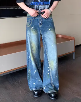 Painted Denim Pants CBJ0090