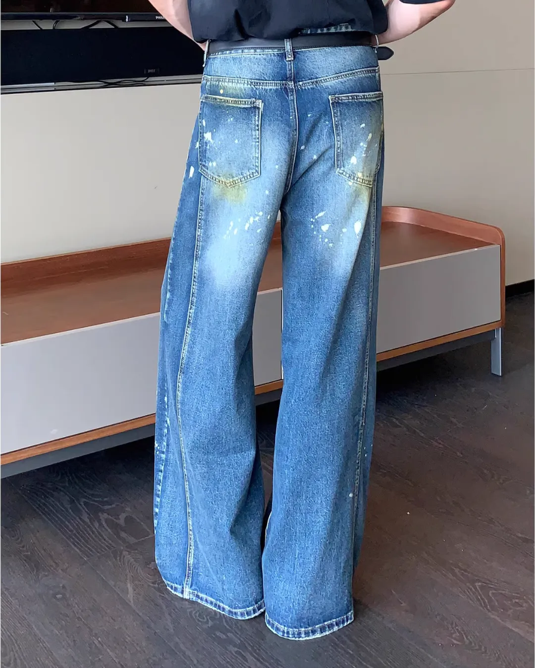 Painted Denim Pants CBJ0090
