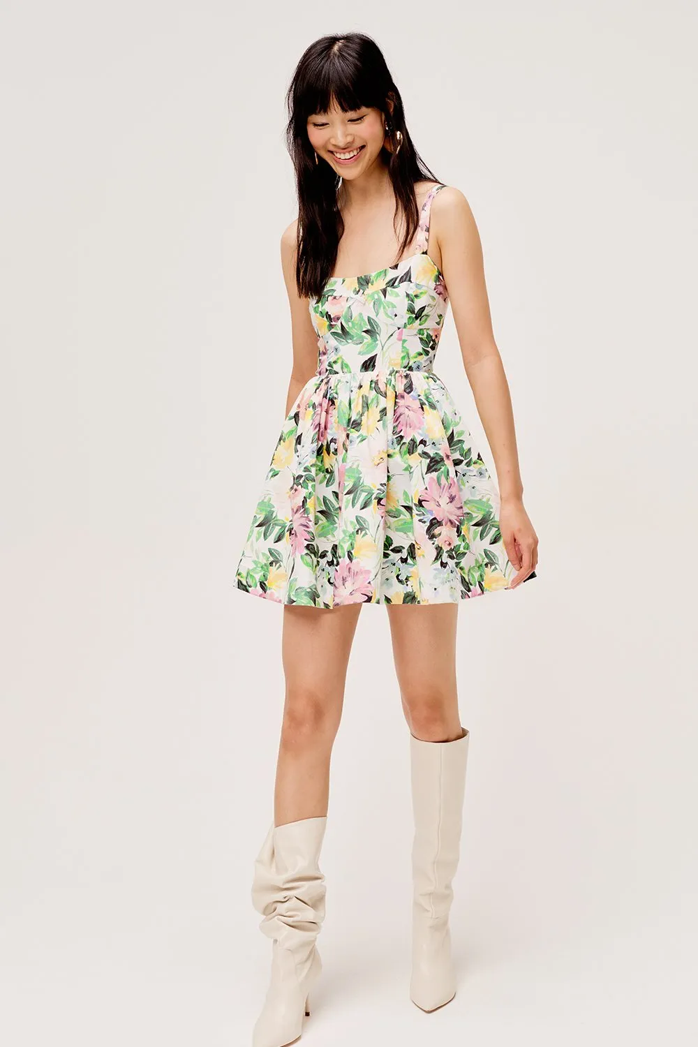 Sage Party Dress